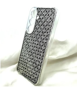 Étui de téléphone personnalisé en argent sterling 925, fait main, texturé, antique, pour iPhone Samsung, cadeau de luxe - Product Image 2