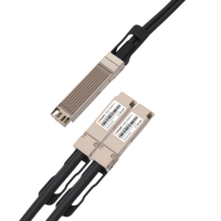 Cable de Conexión Directa Pasivo de Cobre de 400G OSFP Finned Top a 2x 200G QSFP56