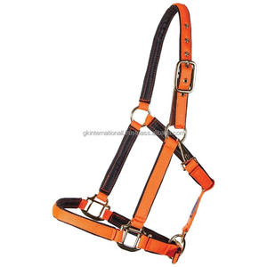 Fabricant de produits équestres de haute qualité, licol en nylon pour cheval avec quincaillerie en zinc, licols pour cheval personnalisés, équipement équestre - Product Image 1