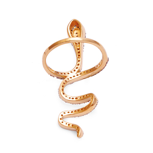 REYES Wholesale Open <b>Snake</b> Adjustable Animal <b>Ring</b> Victorian 925 Sterling <b>Silver</b> Natural Diamond <b>Rings</b> For Women Fine Jewelry - Product Image 3