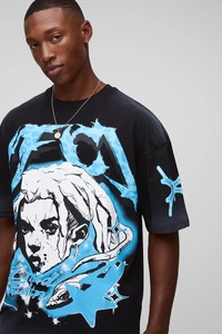 mens oversized boxy fit t shirt drop shoulder loose fit heavy cotton streetwear blank tshirt custom logo supplier - Product Image 4