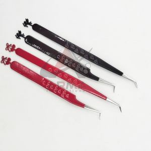 Pinzas de Acero Inoxidable para Extensión de Pestañas, con Aislamiento de 45 Grados, Herramientas de Belleza, Duraderas, Precisión, Marca Privada - Product Image 5