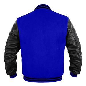 <b>Men</b> <b>Varsity</b> College <b>Jacket</b> Baseball <b>Bomber</b> <b>Jacket</b> Vintage Sweatshirt Casual Unisex Streetwear <b>Jacket</b> with Embroidery Patch - Product Image 4