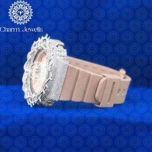 นาฬิกาข้อมือผู้ชาย Charm Luxury Vintage ขนาด 40 มม. ตัวเรือนแบบอนาล็อก ระบบกลไก ประดับเพชร สายสแตนเลส หน้าปัดกระจกเรืองแสง - Product Image 2