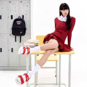 Vietnam Stylish Red and White <b>Platform</b> Sandals with Open Toe Casual Multi-Function Design - Product Image 6