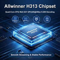 Dispositivo de Streaming MX10 K4 Strong 8K, Internet OTT, 2GB de RAM, 8GB de ROM, el Mejor Dispositivo OTT Inteligente con Android 13