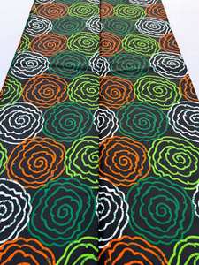 Original African Wax Print Cotton Khanga Fabric by Hitjem Export Supplying to Africa Europe Island and Worldwide Fashion Markets - Product Image 6