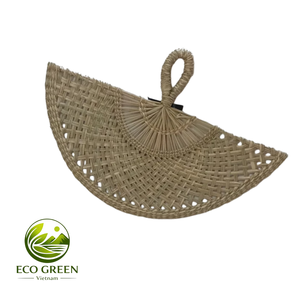 Tendencia de Verano 2026: Abanico de Mano Hecho a Mano con Hierba Marina, Tejido Natural, Ecológico, Ideal para la Playa, Decoración del Hogar, Uso en Resorts, Ligero - Product Image 5