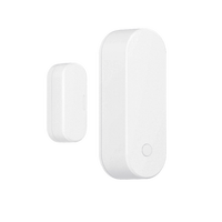 MOKOSMART S03D Sistema de Seguridad Inteligente para el Hogar, Impermeable, NRF52832 BLE 5.0, Sensor Magnético Inalámbrico para Puertas y Ventanas, Alcance de 150 m, para Hoteles