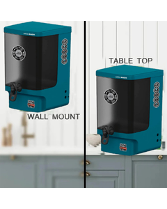 Purificador de agua AQUA JADE COMRADE BLUE WATER con sistema RO, zinc, cobre, alcalino, TDS, capacidad de almacenamiento de 10L, indicador LED, material de grado alimenticio. - Product Image 1