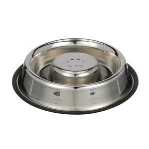 2025 Hot Selling Top Sellers Small Stainless Steel Pet Bowl Rounded <b>Cat</b> and Dog Food & Drink Bowl Durable Indoor Travel Use - Product Image 1