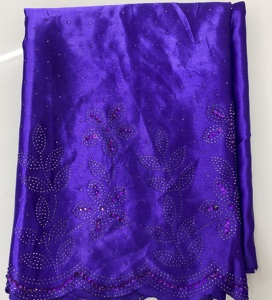 Tela de Satén Somalí para Novias, 100% Seda, Ligera, Tejida, 60GSM, Ecológica, con Patrón Floral de Puntos, 90 Colores, para Vestidos y Ropa de Cama - Product Image 4