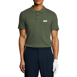 Polo technique de golf pour homme, marque privée, léger, respirant, extensible, coupe classique, tricoté, personnalisable - Product Image 1