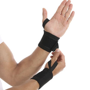 Attelles de poignet réglables pour la musculation estivale, en nylon double avec boucle pour le pouce, support de poignet en coton pour l'haltérophilie - Product Image 2