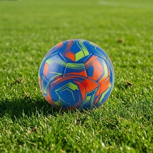 Ballon de football blanc et noir à motif hexagonal, ballon d'entraînement durable, 0,4-0,45 kg, emballage standard - Product Image 5
