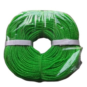 Cordes d'emballage HDPE/PE en vert jaune bleu orange rouge 2mm-32mm cordes en polyéthylène protection UV fournisseur indien de qualité vierge - Product Image 1