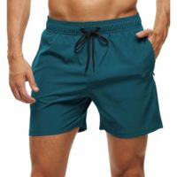 Shorts de sport épais de haute qualité pour homme, en tissu éponge de nylon, avec broderie personnalisée, collection 2026