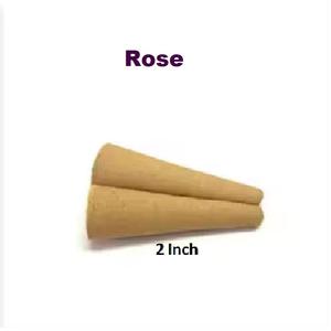Conos de incienso de la mejor marca, aroma de Rosa natural, suministro al por mayor, material de madera blanca - Product Image 1