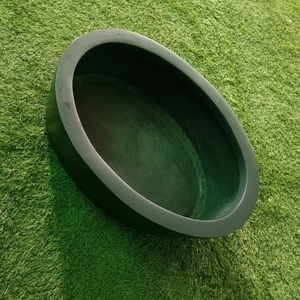 Classic Flower <b>Pot</b> <b>Small</b> Size Planter Floor Indoor Use Direct Plantation Artificial Plants Lightweight Durable Handmade Fiber - Product Image 1