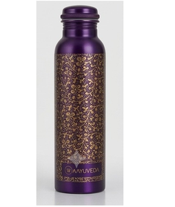 Botellas de Cobre Puro 2026 con Diseño Moderno y Patrón Único, Botellas Portátiles para Bebidas de Viaje - Product Image 5