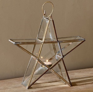 Star Shape Aluminum <b>Tea</b> <b>Light</b> Holder Heat Resistant Home Decoration Christmas <b>Lantern</b> Candle Holder - Product Image 6