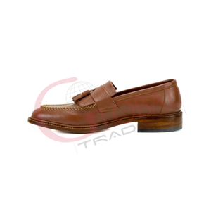 Chaussures pour hommes faites à la main de haute qualité, chaussures décontractées d'extérieur, chaussures en cuir à enfiler, mocassins à bout rond de grande taille - Product Image 4