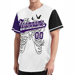 Stylish Sublimated Baseball Shirts for Youth and Adults with Comfortable <b>Athletic</b> Performance Fit - Product Image 3