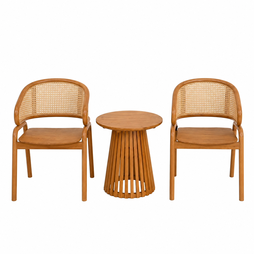 Natural Teak Wood Color Finish