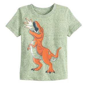 T-shirt pour enfants en gros, logo personnalisé, t-shirt uni à manches courtes, coton biologique de haute qualité, hauts d'été pour enfants - Product Image 6