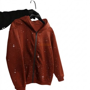Sudadera con Capucha Personalizada para Hombre con Pedrería, Fabricante de Ropa Urbana al por Mayor, Proveedor de Marca Privada - Product Image 6