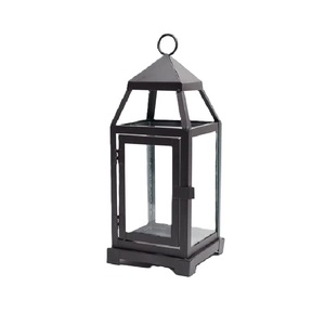 Farol Colgante Negro Antiguo Hecho a Mano para Jardín Exterior e Interior, de Gran Venta, con Forma y Tamaño Personalizados - Product Image 3