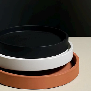 Juego de Platos de Barro Natural Terracota, Vajilla Artesanal Rústica Hecha a Mano para Comidas y Bocadillos - Product Image 5