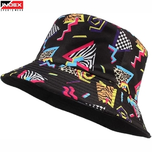 Oem USA Custom Logo Bucket Hat Premium Cotton Stylish Casual Fashion Cap High Quality Summer Hat - Product Image 1
