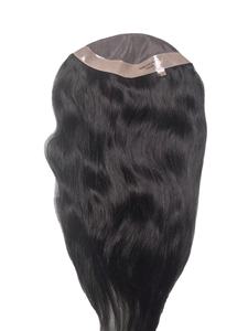 Toupet de cheveux mono pour femmes avec cheveux humains indiens, styles multiples (vague d'eau, vague naturelle, etc.) Léger 100-150g - Product Image 4