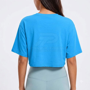 เสื้อครอปท็อปผู้หญิงแบบใหม่ ผ้าถักนิตติ้ง 100% ผ้าฝ้าย ให้ความสบายและทันสมัยสำหรับชุดลำลองประจำวัน - Product Image 2