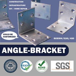 High Quality <b>Angle</b> Support <b>Bracket</b> made of Stainless <b>steel</b> with Various Size <b>Bracket</b> - Product Image 2