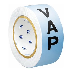 Ruban de marquage de tuyaux flexible Brady VAP pour l'identification des tuyaux intérieurs et extérieurs - Product Image 2