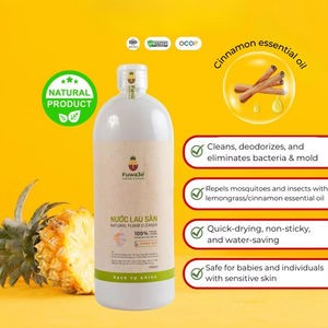 เอนไซม์ผงซักฟอกผักและผลไม้เป็นมิตรต่อสิ่งแวดล้อมใช้ในเวียดนามแช่น้ำเพื่อการทำความสะอาดที่ปลอดภัยสำหรับสตรีมีครรภ์และเด็ก - Product Image 6