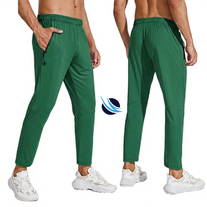 Pantalon de sport décontracté léger pour homme, coupe droite ample, en toile respirante et très élastique, idéal pour le fitness et la course en extérieur - Product Image 6