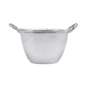 Cubo de Hielo de Acero Inoxidable de Calidad Hotelera, Cubo de Hielo de Lujo para Bar, Cubo de Hielo Redondo de Aluminio Hecho a Mano, Calidad Zahid Exports - Product Image 3
