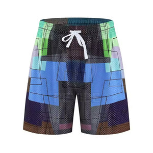 Online Sale Latest Design Men's Casual Mid Eco-Friendly Breathable Lightweight Sublimation Shorts Wholesale <b>Unique</b> Solid 2026 - Product Image 3