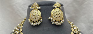 Collier de qualité supérieure Jadau avec boucles d'oreilles pour femmes Bijoux de marque pour la collection de vêtements de mariage - Product Image 3