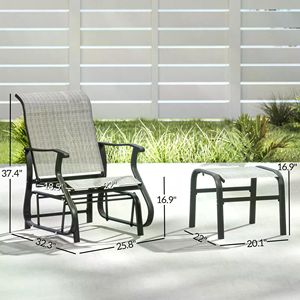Sedia da Giardino per Uso Esterno, Nessuna Spedizione nei Fine Settimana - Product Image 3