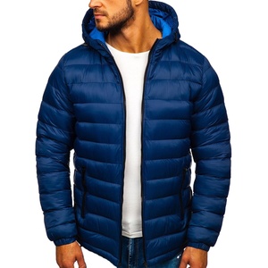 Chaquetas Acolchadas de Invierno con Logotipo Personalizado para Unisex, Cuello Alto, Diseño de Parches, Impermeables y Resistentes al Viento, Ropa Urbana al por Mayor 2026 - Product Image 1