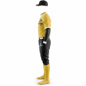 100% Polyester Custom Sublimated Full Button Baseball Uniforms Sets Supplier for Youths, <b>Kids</b>, Adults, Men and Women - Product Image 6