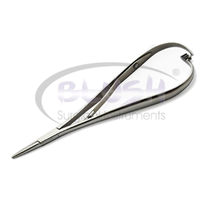 Mathieu Elastic Holder Forceps Dental Orthodontic <b>Pliers</b> Straight Curved Needle Holder Ortho <b>Pliers</b> Steel By Blush Surgical - Product Image 5