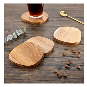Posavasos de Madera Personalizados, Posavasos de Madera con Diseño Único, Posavasos de Madera de Mango de Primera Calidad - Product Image 1