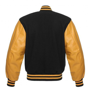 Chaqueta Varsity para Hombre de Alta Calidad, Personalizada OEM, Tejido Grueso de Poliéster, Ropa Exterior Casual para Invierno - Product Image 2