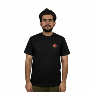 Camiseta Deportiva para Hombre, Transpirable y Elástica, para Gimnasio y Deportes al Aire Libre, Diseño con Logotipo Frontal, Camiseta Deportiva sin Estampado - Product Image 1