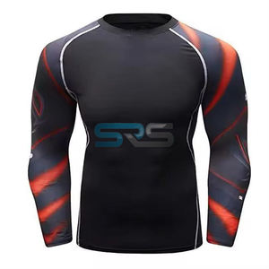 Rashguard Homme Haute Qualité - Sans Manches/Manches Longues, Décontracté, Simple, Respirant, Personnalisable, Anti-bactérien, Séchage Rapide, Performant - Product Image 2